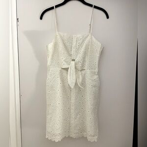 Lost + Wander tie front dress